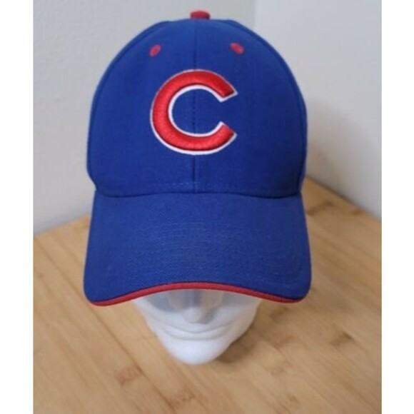 Chicago Cubs Hat Cap Adjustable Fan Favorite Blue - Picture 1 of 6